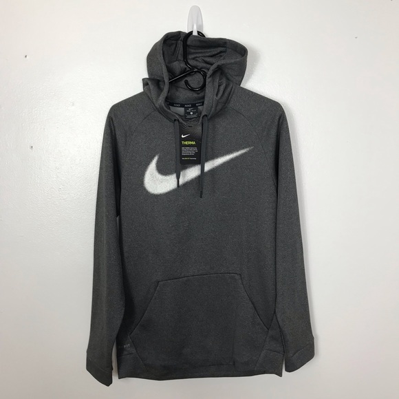 NWT- Nike Size small Therma Dri-Fit gray hoodie🔥 - Picture 7 of 8